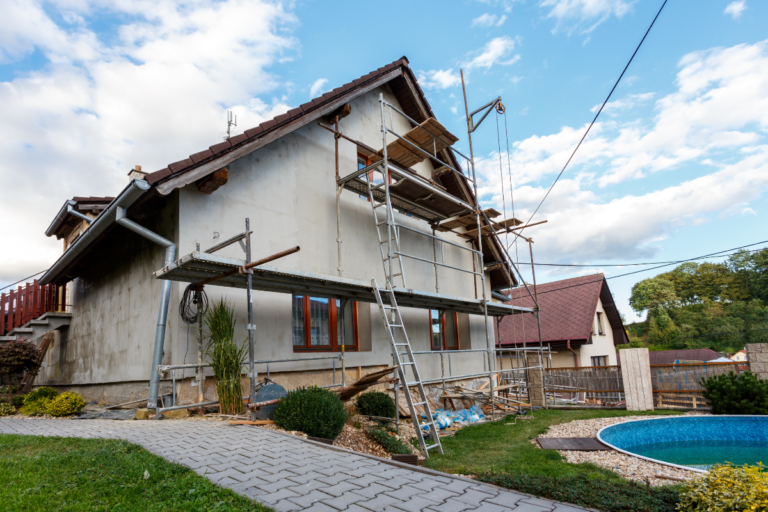 chantier Ravalement de façade (2)